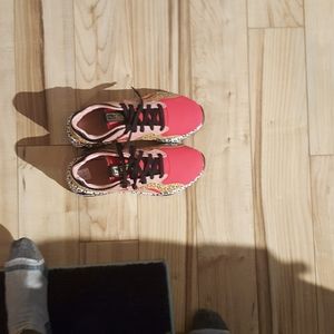 Puma leopard print nova sneaker